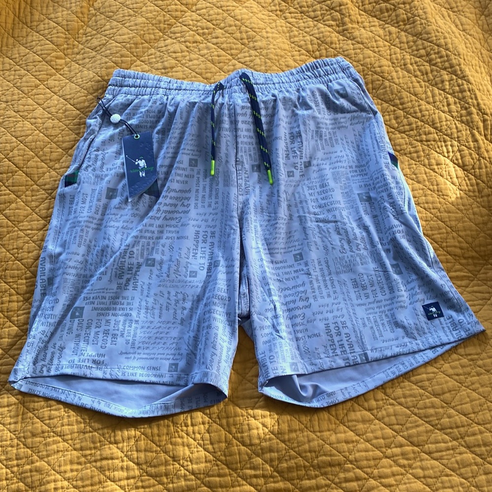 William Murray Golf “Don’t Quote Me” Back 9 Shorts